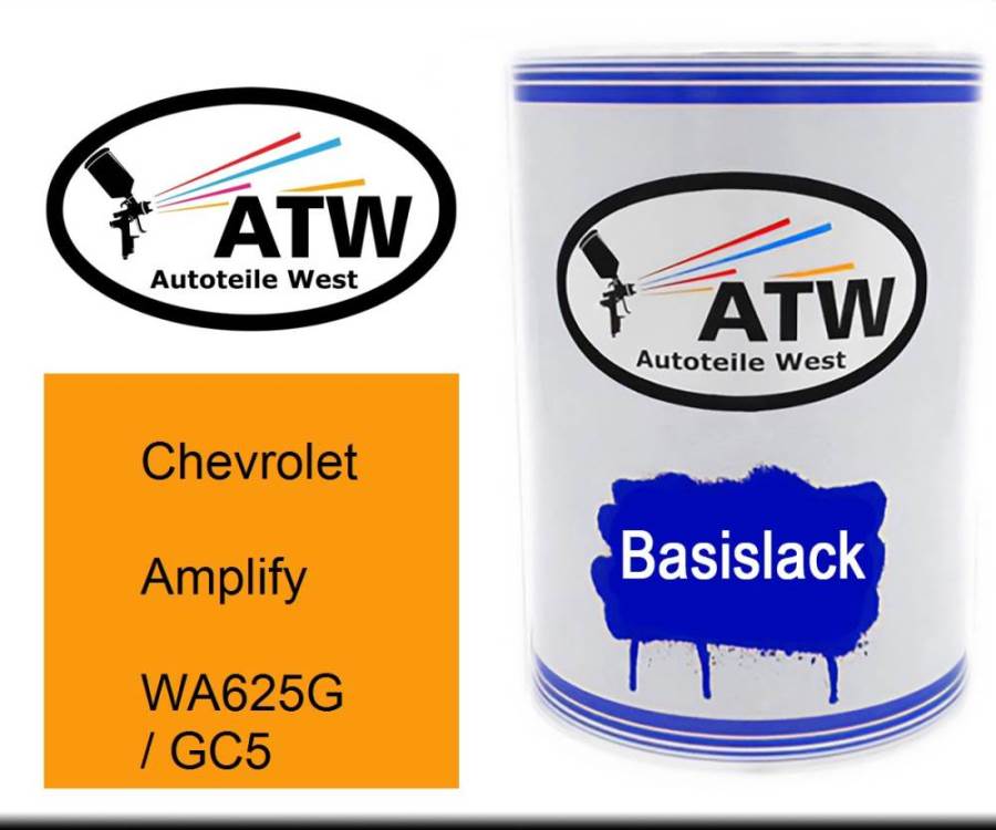 Chevrolet, Amplify, WA625G / GC5: 500ml Lackdose, von ATW Autoteile West.